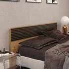 Cabeceira Queen 170cm Autes 1700 Belmax Álamo/preto