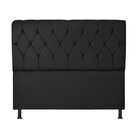 Cabeceira Queen 195 Cm Málaga Preto