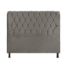 Cabeceira Queen 195cm Grécia Para Quarto Bege