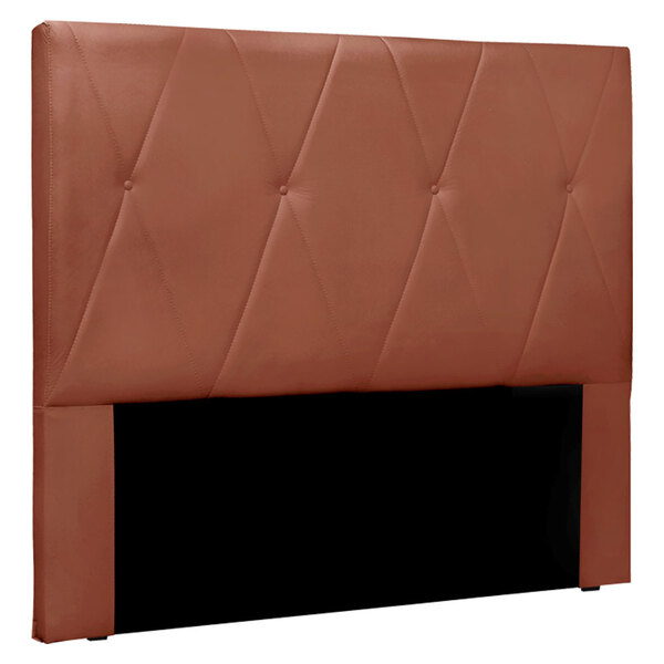 Cabeceira Queen 1 60m Aquilla Veludo Cobre - Pallazio