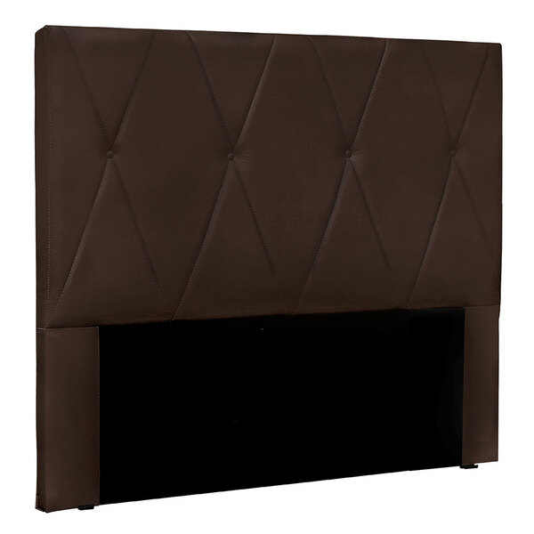 Cabeceira Queen 1 60m Ávila Suede - Pallazio - Marrom