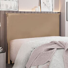 Cabeceira Queen 1 60m Barcelona Suede - Pallazio - Bege