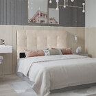 Cabeceira Queen 1 60m Berlim Suede - Pallazio - Bege