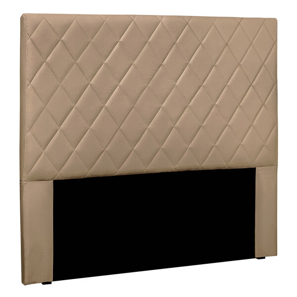 Cabeceira Queen 1 60m Córdoba Suede Bege - Pallazio