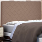 Cabeceira Queen 1 60m Esmeralda Suede Caramelo - Pallazio