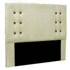 Cabeceira Queen 1 60m Genova Linho Rústico - Pallazio - Natur