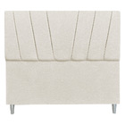 Cabeceira Queen 1 60m Italia Linho - Pallazio - Bege