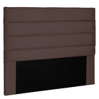 Cabeceira Queen 1 60m La Italiana Suede Marrom Café - Pallazio