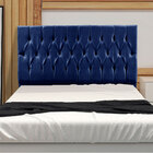 Cabeceira Queen 1 60m Madrid Suede - Pallazio - Azul