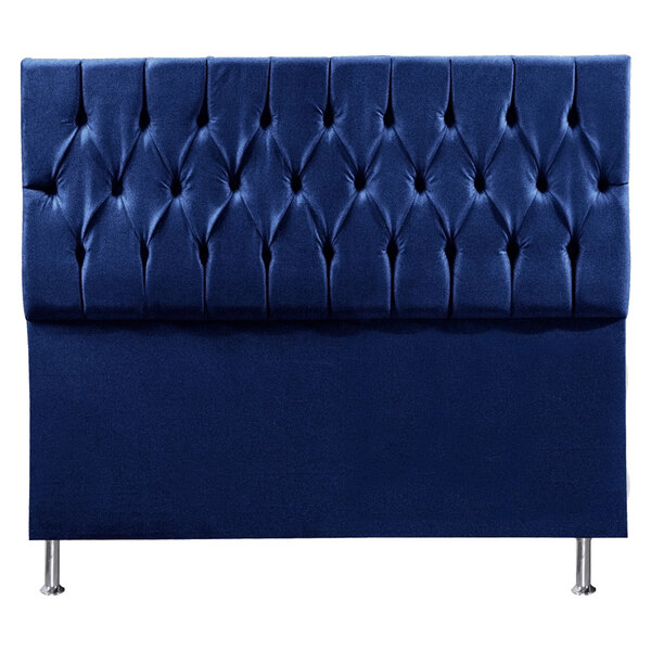 Cabeceira Queen 1 60m Madrid Suede - Pallazio - Azul