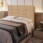 Cabeceira Queen 1 60m Moscou Linho - Pallazio - Bege