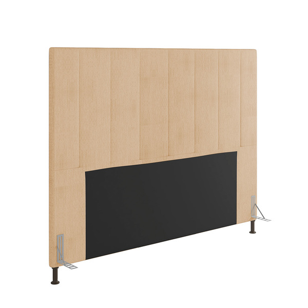 Cabeceira Queen 1 60m Munique Linho Bege - Pallazio