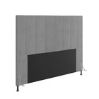 Cabeceira Queen 1 60m Munique Linho Cinza - Pallazio