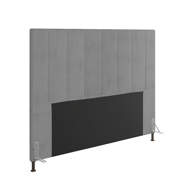 Cabeceira Queen 1 60m Munique Linho Cinza - Pallazio