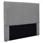 Cabeceira Queen 1 60m Ravenna Linho Cinza Escuro - Pallazio