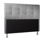 Cabeceira Queen 1 60m Roma Suede Cinza - Pallazio