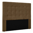 Cabeceira Queen 1 60m Santiago Suede Caramelo - Pallazio