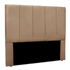 Cabeceira Queen 1 60m Sevilha Suede Bege - Pallazio