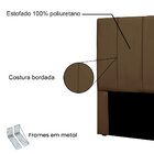 Cabeceira Queen 1 60m Sevilha Suede Caramelo - Pallazio