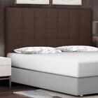Cabeceira Queen 1 60m Verona Suede - Pallazio - Marrom Café