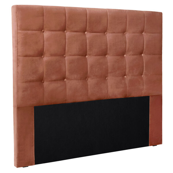 Cabeceira Queen 1 60m Verona Veludo - Pallazio - Cobre