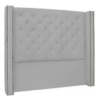 Cabeceira Queen 1 60m Vicenza Linho Cinza Claro - Pallazio