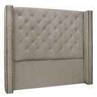 Cabeceira Queen 1 60m Vicenza Linho Rústico - Pallazio - Areia