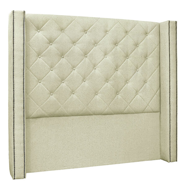 Cabeceira Queen 1 60m Vicenza Linho Rústico - Pallazio - Natu