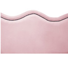 Cabeceira Queen Bari P02 160 Cm Para Cama Box Suede - Amarena