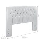 Cabeceira Queen Beatriz Corino Branco