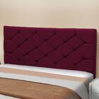 Cabeceira Queen Bony Vinho Pena 1,60m