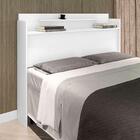 Cabeceira Queen Box Charlotte Branco