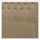 Cabeceira Queen Brescia P04 160 Cm Suede - Doce Sonho Móveis