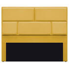 Cabeceira Queen Brick P02 160 Cm Para Cama Box Corano - Amare