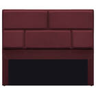 Cabeceira Queen Brick P02 160 Cm Para Cama Box Corano - Doce
