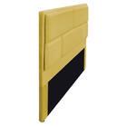 Cabeceira Queen Brick P02 160 Cm Para Cama Box Suede - Doce S