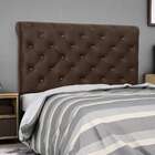 Cabeceira Queen Buona Notte Corino Marrom