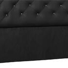 Cabeceira Queen Buona Notte Corino Preto