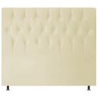 Cabeceira Queen Cama Box 160x128cm Topazio Veludo Dc