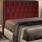 Cabeceira Queen Cama Box 160x128cm Topazio Veludo Dc