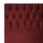 Cabeceira Queen Cama Box 160x128cm Topazio Veludo Dc