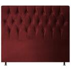 Cabeceira Queen Cama Box 160x128cm Topazio Veludo Dc