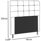 Cabeceira Queen Cama Box 160x129 Cm Helen Sbl
