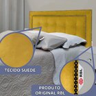 Cabeceira Queen Cama Box Veneza Diamond 10 Suede Liso 160 X 1
