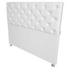 Cabeceira Queen Capitonê Branco 160 X 120 Rbl