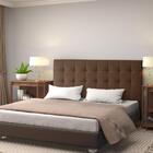 Cabeceira Queen Cassis Marrom 160cm