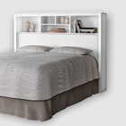 Cabeceira Queen Com Estante Wonderland Branco