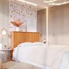 Cabeceira Queen Detroit Ripado 167 Cm Tebar