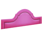 Cabeceira Queen Diamond Provençal Corino Rosa Pink 160 X 60