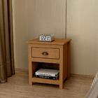 Cabeceira Queen E 02 Mesas Cabeceira Madeira Maciça Milani St